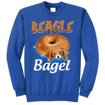 Beagle Bagel Beagle Dog Bagel Bread Cute Animal Lover Gift Sweatshirt