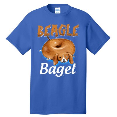 Beagle Bagel Beagle Dog Bagel Bread Cute Animal Lover Gift Tall T-Shirt