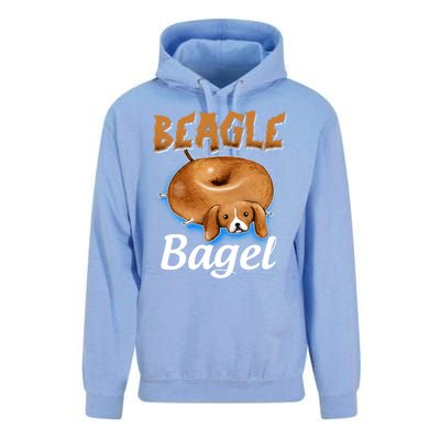 Beagle Bagel Beagle Dog Bagel Bread Cute Animal Lover Gift Unisex Surf Hoodie