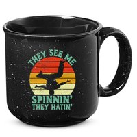 Breakdancing Bboying Bboy Funny Breakdancer 15oz Campfire Ceramic Mug