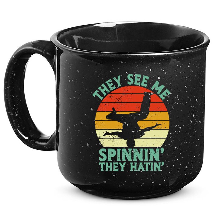 Breakdancing Bboying Bboy Funny Breakdancer 15oz Campfire Ceramic Mug