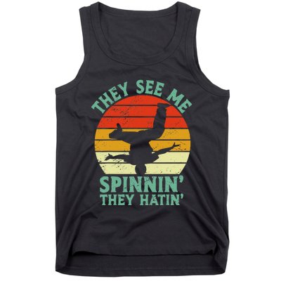 Breakdancing Bboying Bboy Funny Breakdancer Tank Top