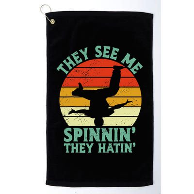 Breakdancing Bboying Bboy Funny Breakdancer Golf Towel