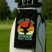 Breakdancing Bboying Bboy Funny Breakdancer Golf Towel
