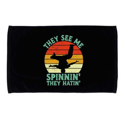Breakdancing Bboying Bboy Funny Breakdancer Microfiber Hand Towel