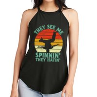 Breakdancing Bboying Bboy Funny Breakdancer Women's Perfect Tri Rocker Tank