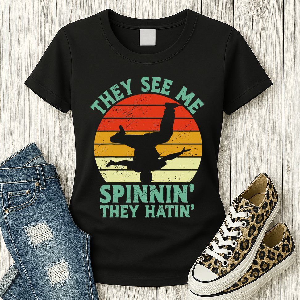 Breakdancing Bboying Bboy Funny Breakdancer Womens T-Shirt