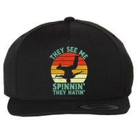 Breakdancing Bboying Bboy Funny Breakdancer Wool Snapback Cap