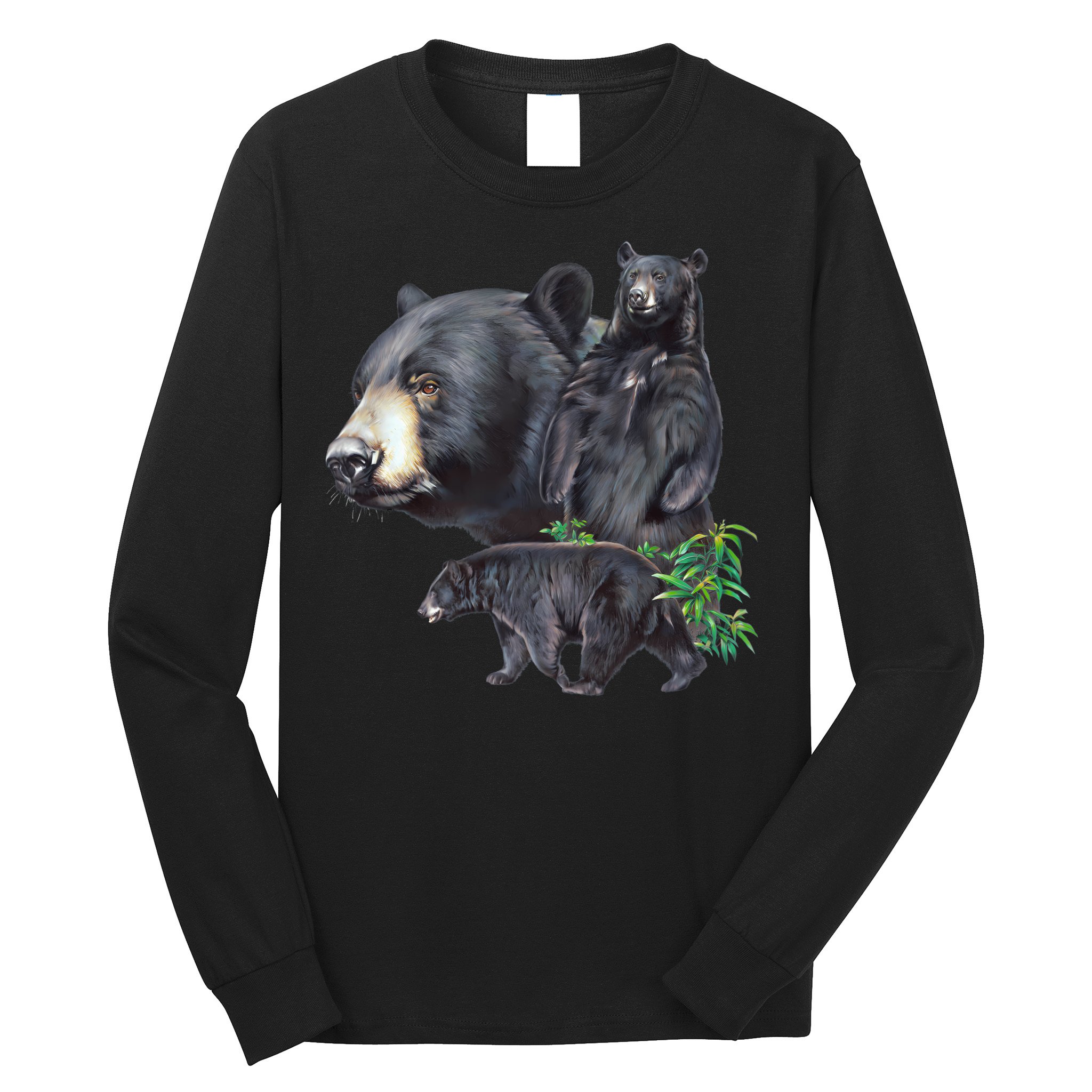 Black Bears Long Sleeve Shirt