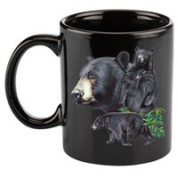 Black Bears 11oz C Handle Ceramic Mug