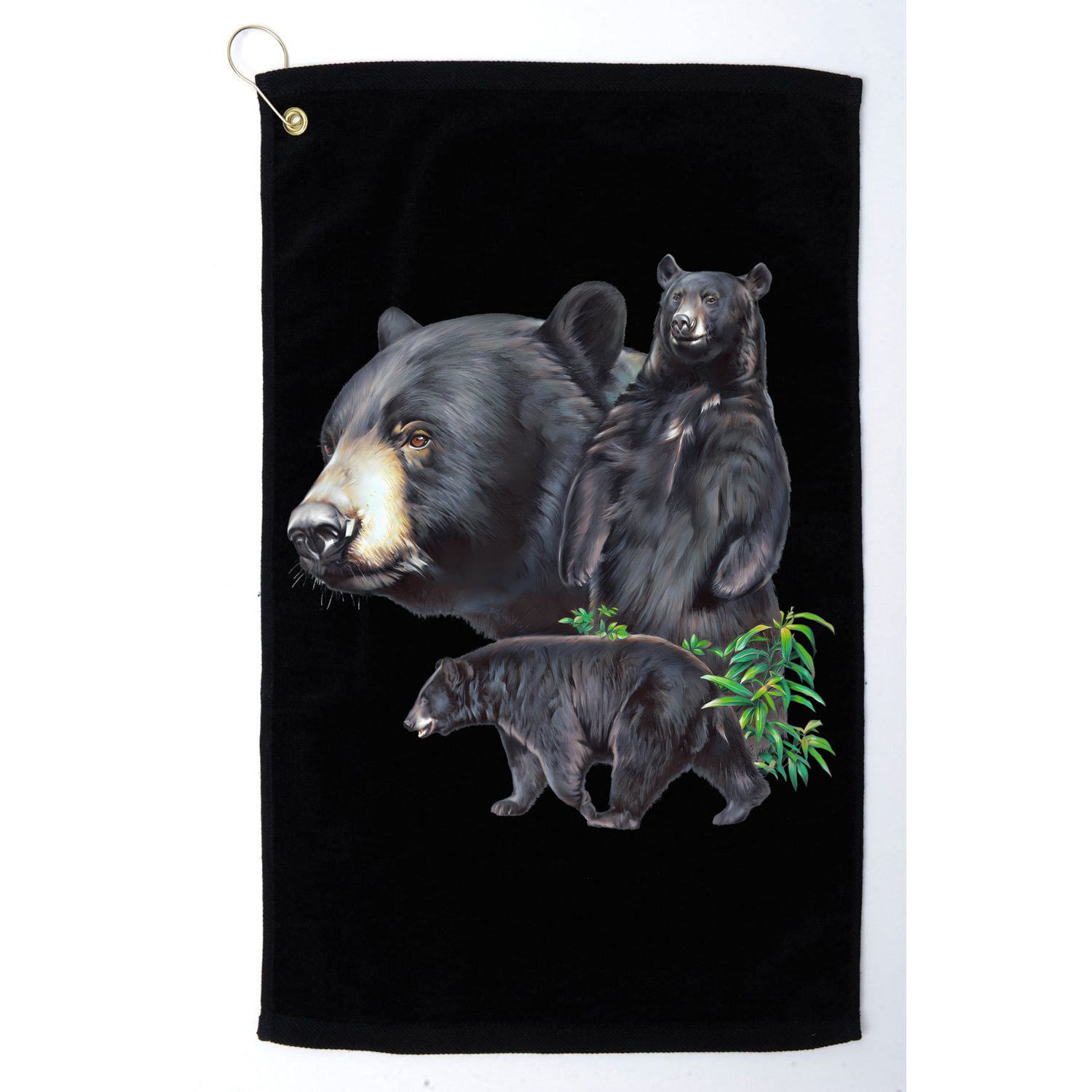Black Bears Golf Towel