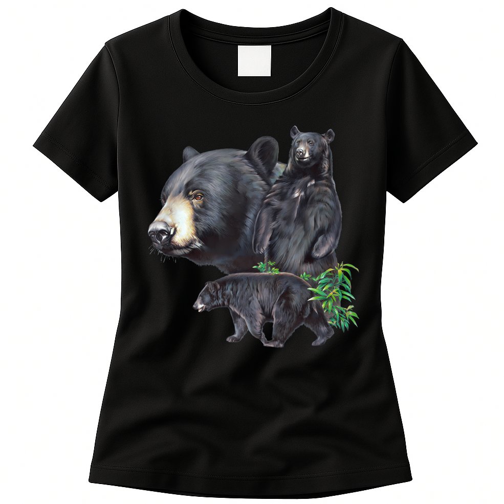 Black Bears Womens T-Shirt