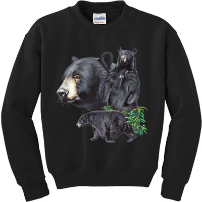 Black Bears Kids Sweatshirt