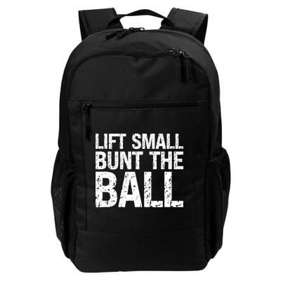 Baseball Batter Batting Strategy Lift Small Bunt The Ball Backpack