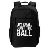 Baseball Batter Batting Strategy Lift Small Bunt The Ball Backpack