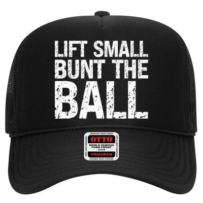 Baseball Batter Batting Strategy Lift Small Bunt The Ball Hat