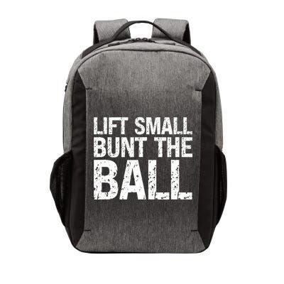 Baseball Batter Batting Strategy Lift Small Bunt The Ball Vector Backpack