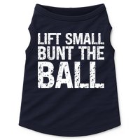 Baseball Batter Batting Strategy Lift Small Bunt The Ball Doggie Tank
