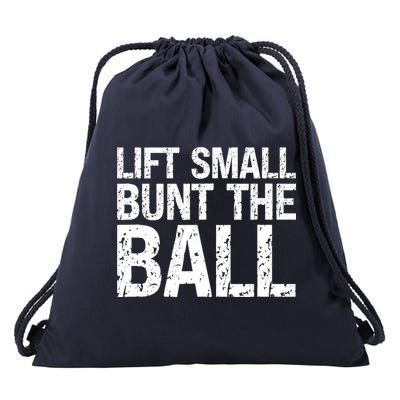 Baseball Batter Batting Strategy Lift Small Bunt The Ball Drawstring Bag