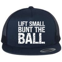 Baseball Batter Batting Strategy Lift Small Bunt The Ball Flat Bill Trucker Hat