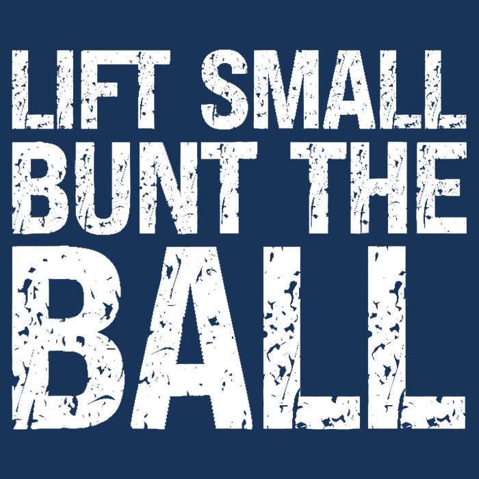 Baseball Batter Batting Strategy Lift Small Bunt The Ball 16 in Basic Backpack
