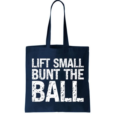 Baseball Batter Batting Strategy Lift Small Bunt The Ball Bag