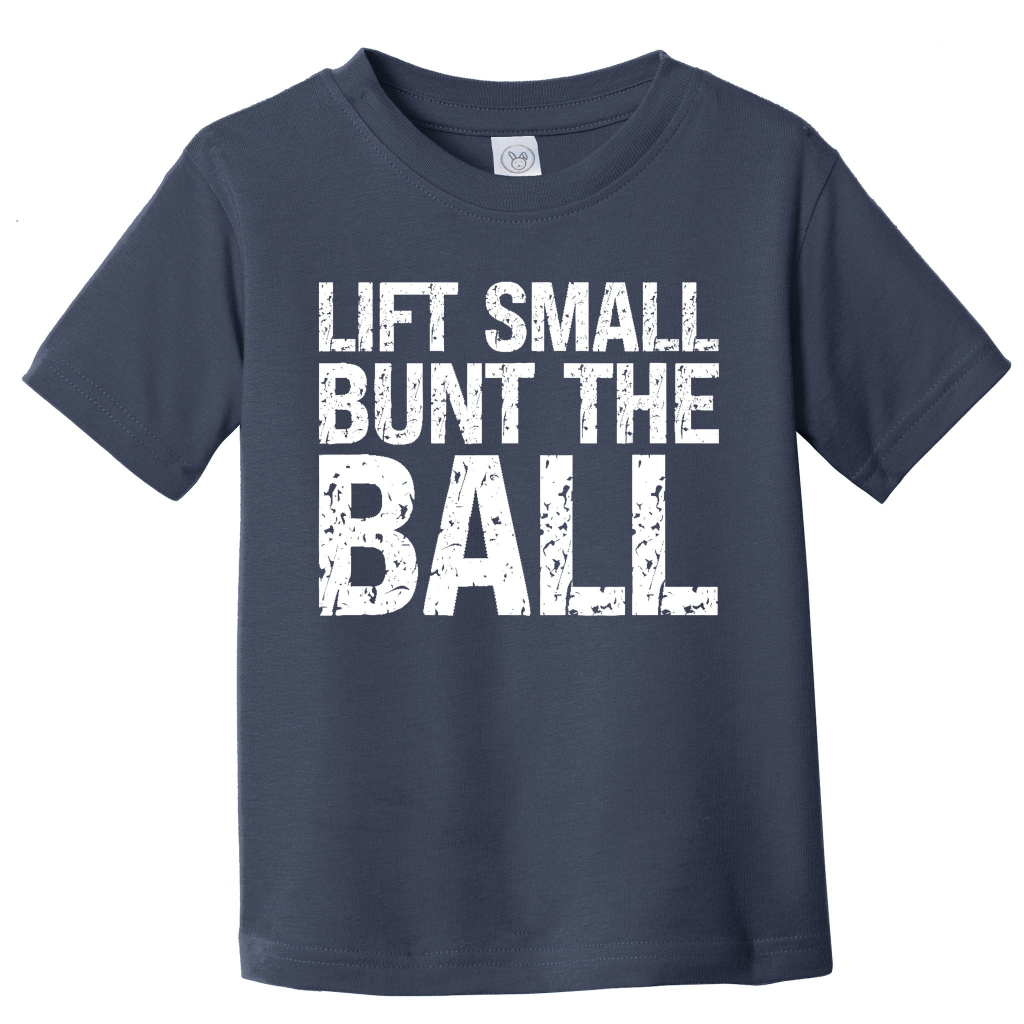 Baseball Batter Batting Strategy Lift Small Bunt The Ball Toddler T-Shirt