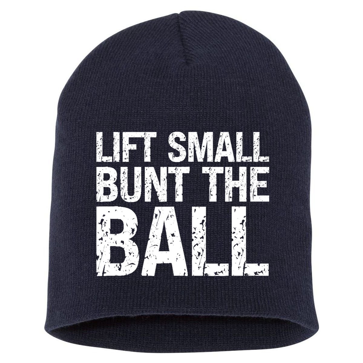 Baseball Batter Batting Strategy Lift Small Bunt The Ball Short Acrylic Beanie