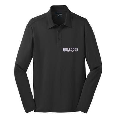 Brownsburg Bulldogs Silk Touch Performance Long Sleeve Polo