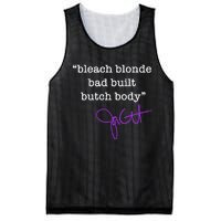 Bleach Blonde Bad Built Butch Body Jasmine Crockett Mesh Reversible Basketball Jersey Tank