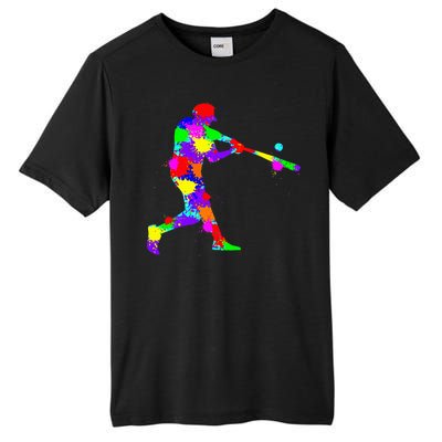 Baseball Batter Tall Fusion ChromaSoft Performance T-Shirt