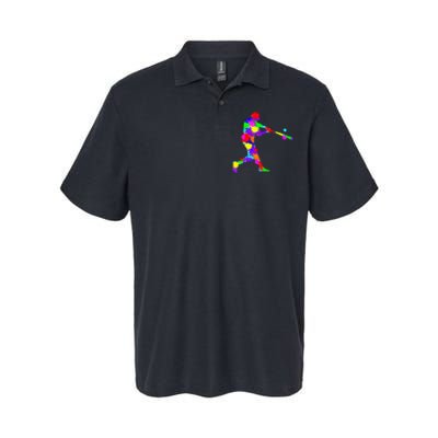 Baseball Batter Softstyle Adult Sport Polo