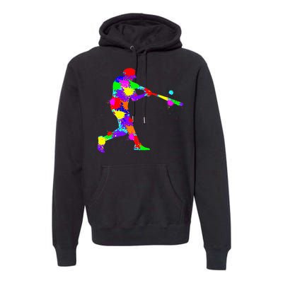 Baseball Batter Premium Hoodie