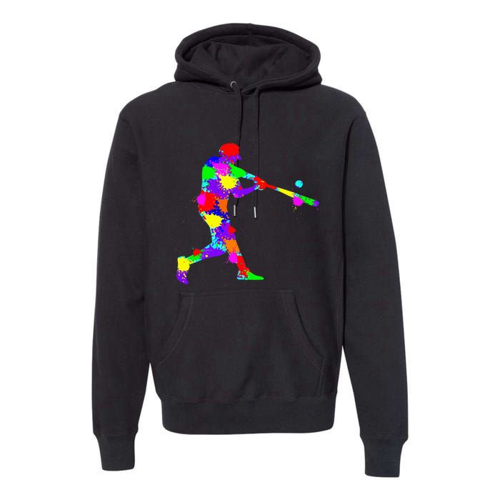 Baseball Batter Premium Hoodie