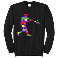 Baseball Batter Tall Sweatshirt