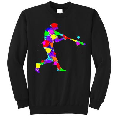 Baseball Batter Tall Sweatshirt