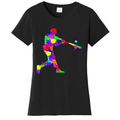 Baseball Batter Women's T-Shirt