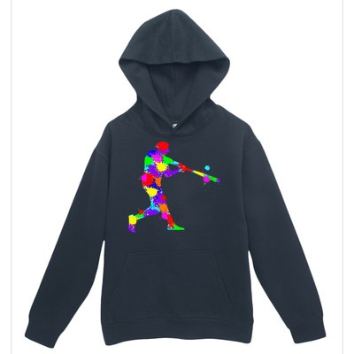 Baseball Batter Urban Pullover Hoodie