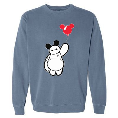 Baymax Baloon Garment-Dyed Sweatshirt