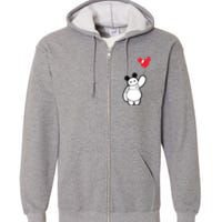 Baymax Baloon Full Zip Hoodie