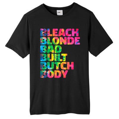 Bleach Blonde Bad Built Butch Body Tall Fusion ChromaSoft Performance T-Shirt