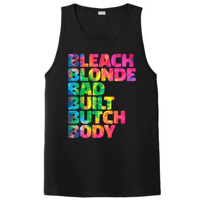 Bleach Blonde Bad Built Butch Body PosiCharge Competitor Tank