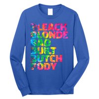 Bleach Blonde Bad Built Butch Body Long Sleeve Shirt