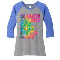 Bleach Blonde Bad Built Butch Body Women's Tri-Blend 3/4-Sleeve Raglan Shirt