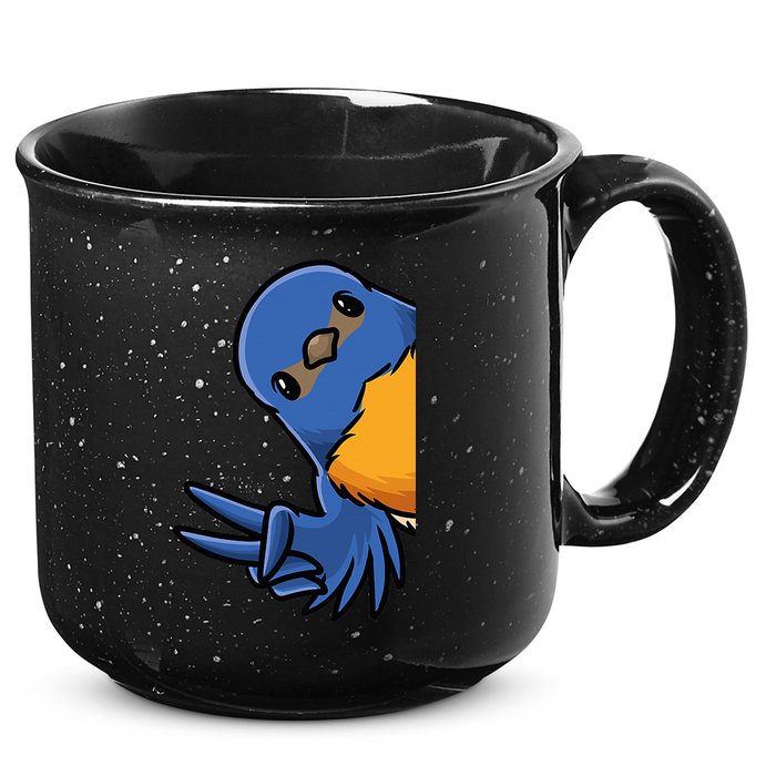 Bluebird Bird 15oz Campfire Ceramic Mug