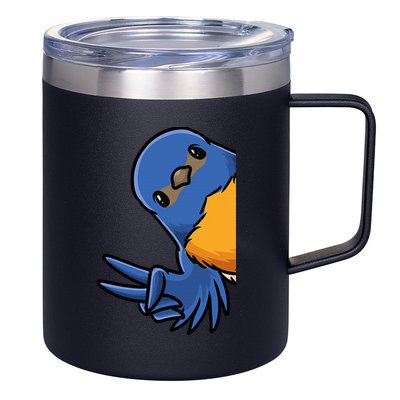Bluebird Bird 12oz Stainless Steel Coffee Mug