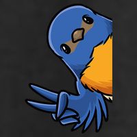 Bluebird Bird Golf Towel