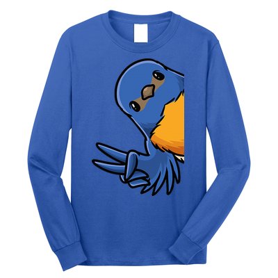 Bluebird Bird Long Sleeve Shirt