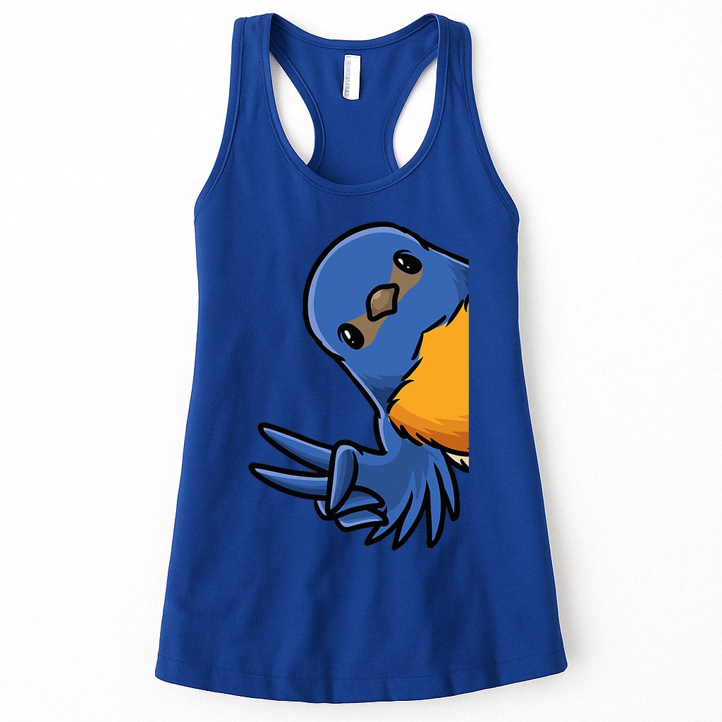 Bluebird Bird Womens Tank Top