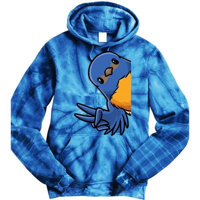 Bluebird Bird Tie Dye Hoodie